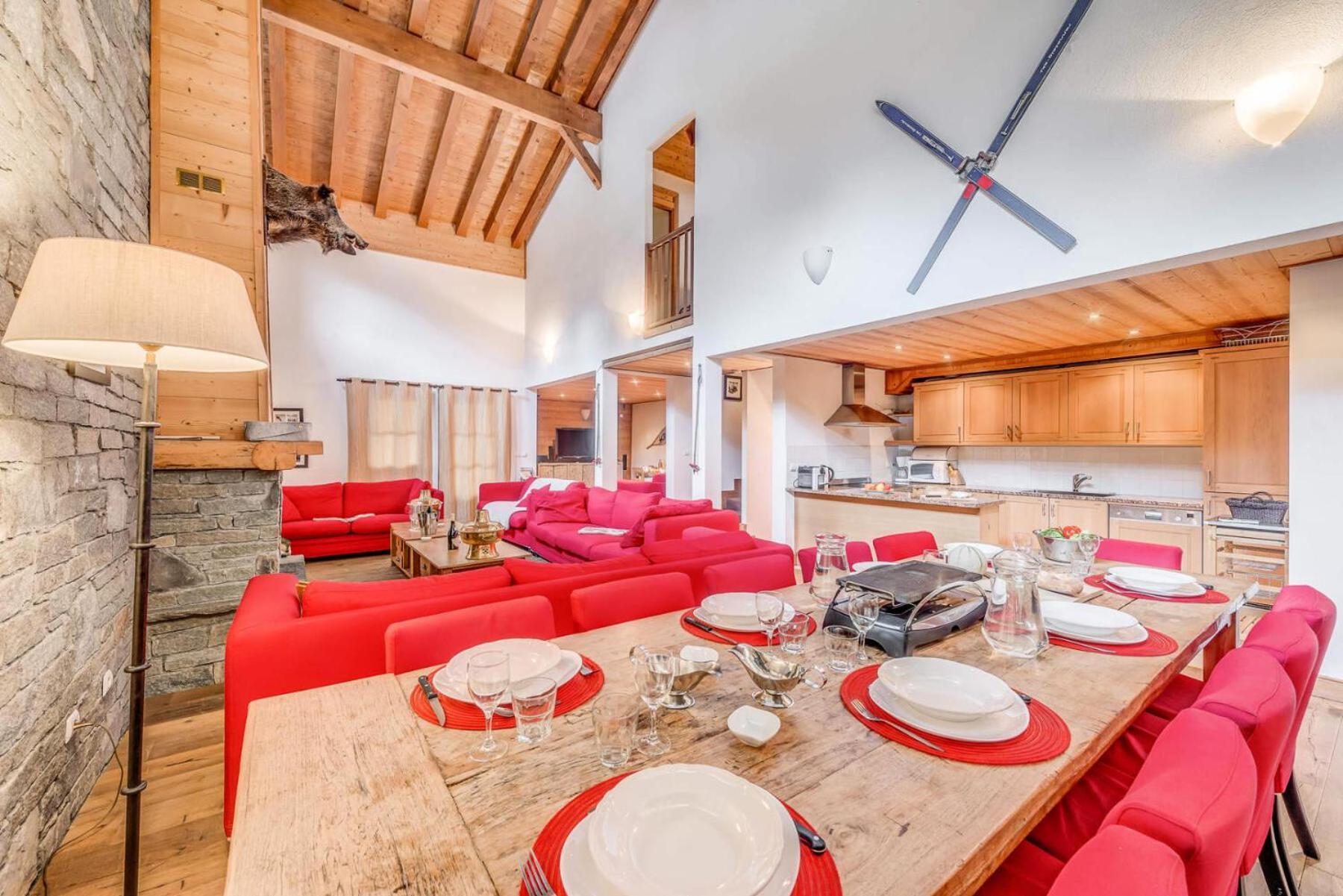 Chalet Aspen - Chalets Pour 12 Personnes 05 Les Boisses Экстерьер фото