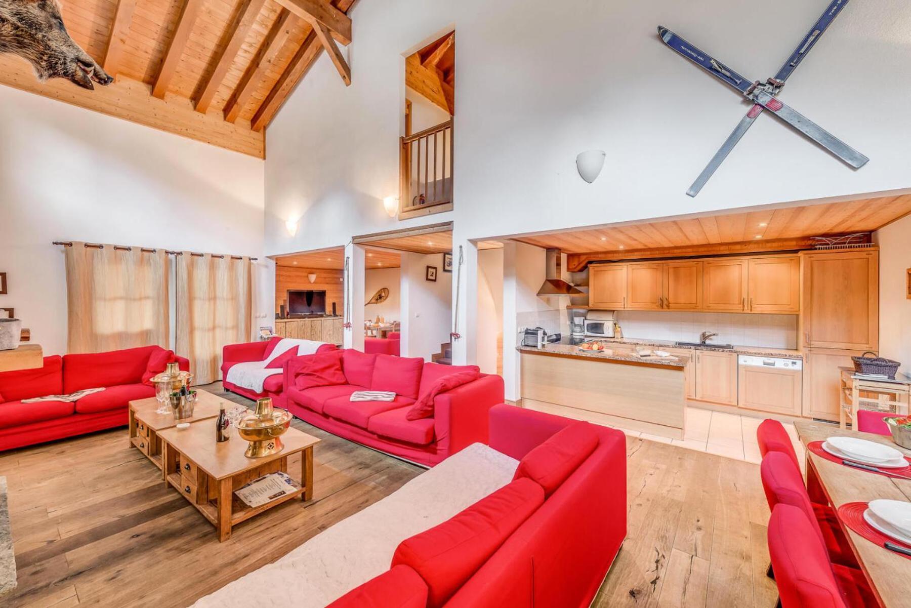 Chalet Aspen - Chalets Pour 12 Personnes 05 Les Boisses Экстерьер фото